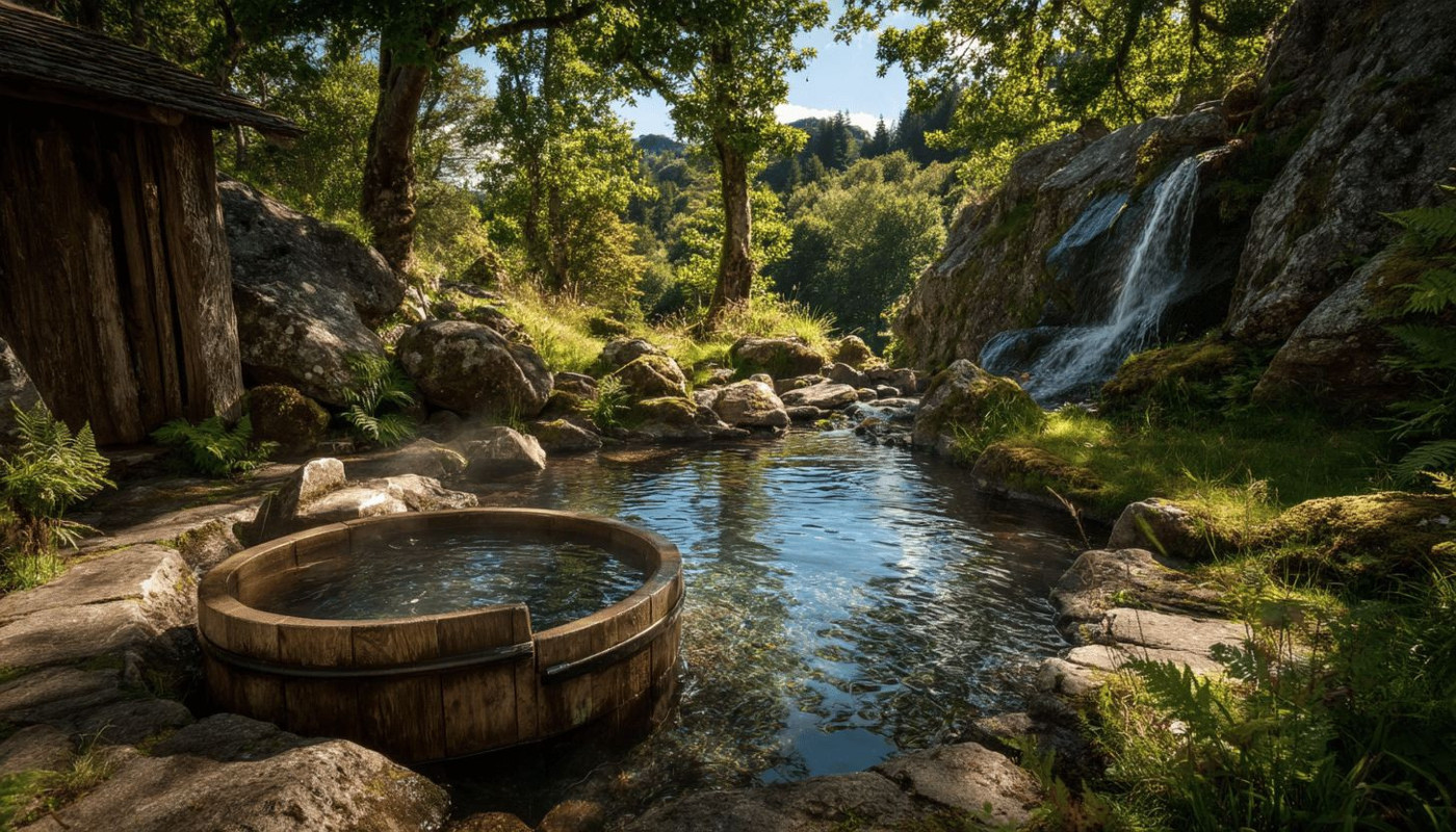 Escapades thermiques hors des sentiers battus en Auvergne